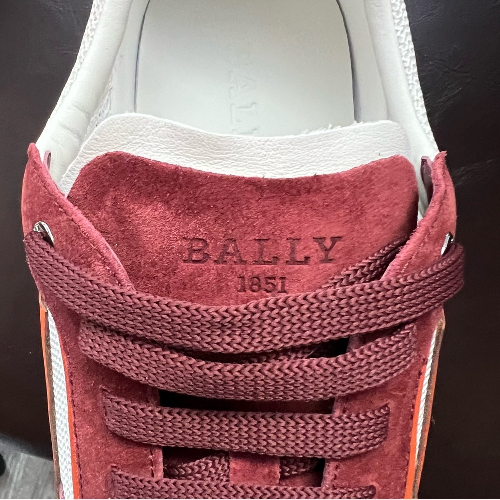 ❤️SOLD❤️ New! BALLY Demmy Mesh & Leather Low Top Sneakers - Picture 13 of 16